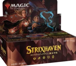Wizards of the Coast Magic: The Gathering Trading Card Game - Strixhaven: School of Mages - Draft Booster Box - Japanese Ver. Sale