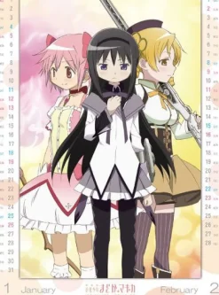 Try-X Mahou Shoujo Madoka&Magica - Wall Calendar - 2014 [Magazine] Outlet