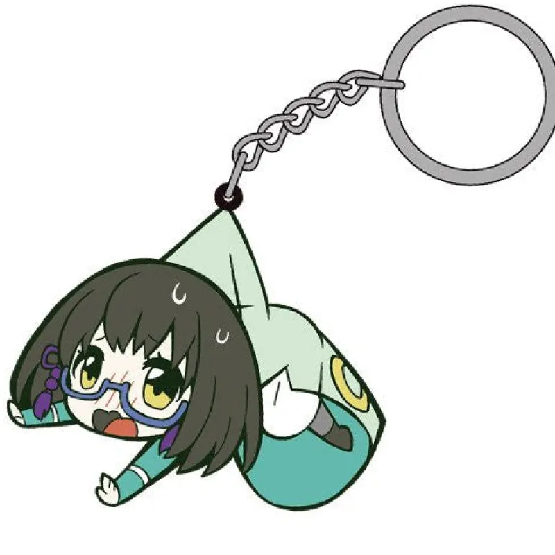 Cospa Mahouka Koukou no Rettousei - Shibata Mizuki - Keyholder - Rubber Keychain - Tsumamare