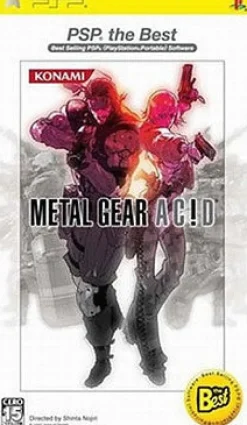 New Konami Metal Gear: Acid (PSP the Best)
