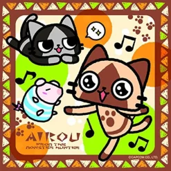 Hot Capcom MH Airou Accessory Kit for 3DS LL (Damage on package)