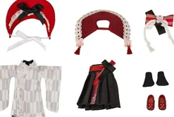 Best Good Smile Arts Shanghai Nendoroid Doll Outfit Set - Rose - Japanese Dress Ver.