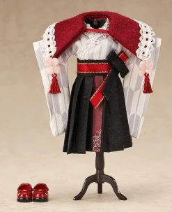 Best Good Smile Arts Shanghai Nendoroid Doll Outfit Set - Rose - Japanese Dress Ver.