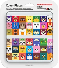 Clearance Nintendo New 3DS Cover Plates No.068 (Animal Crossing)