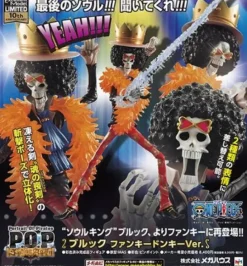 MegaHouse One Piece - Brook - Excellent Model - Portrait Of Pirates "Sailing Again" - 1/8 - Funky Donkey ver. Hot