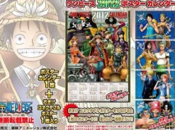 Ensky One Piece - Brook - Franky - Monkey D. Luffy - Nami - Nico Robin - Roronoa Zoro - Sanji - Tony Tony Chopper - Usopp - Wall Calendar