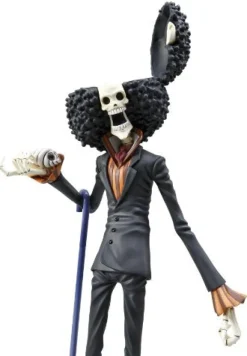 MegaHouse One Piece - Brook - Portrait Of Pirates Strong Edition - Excellent Model - 1/8