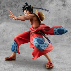 Discount MegaHouse One Piece - Monkey D. Luffy - Portrait of Pirates "Warriors Alliance" - 1/8 - Luffytaro [Shop Exclusive]