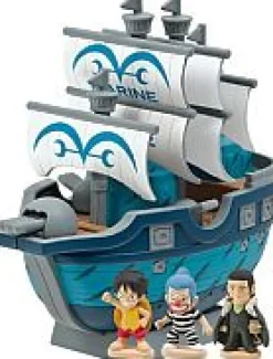 Outlet MegaHouse One Piece - Monkey D. Luffy - Douke no Buggy - Sir Crocodile - Coin Bank - Marine Ship