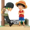 Bandai Spirits One Piece - Monkey D. Luffy - Roronoa Zoro - One Piece World Collectable Figure Log Stories - World Collectable Figure