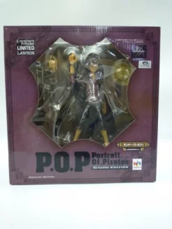 Clearance MegaHouse One Piece - Monkey D. Luffy - Excellent Model - Portrait Of Pirates Limited Edition - Portrait Of Pirates Strong Edition - 1/8 - Lawson Ver.