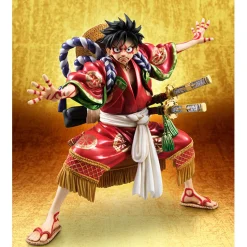 Flat River Group CA One Piece - Monkey D. Luffy - Excellent Model - Portrait.Of.Pirates "Kabuki-Edition" - 1/8 Outlet