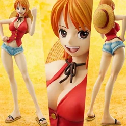 Clearance MegaHouse One Piece - Nami - Excellent Model - Portrait Of Pirates Limited Edition - 1/8 - MUGIWARA Ver.