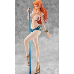 Sale MegaHouse One Piece - Nami - Portrait Of Pirates Limited Edition - 1/8 - New Ver.