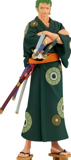 Bandai Spirits One Piece - Roronoa Zoro - DXF Figure - The Grandline Series - Wano Country - Yukata Ver.