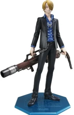 Sale MegaHouse One Piece - Sanji - Portrait Of Pirates Strong Edition - Excellent Model - 1/8