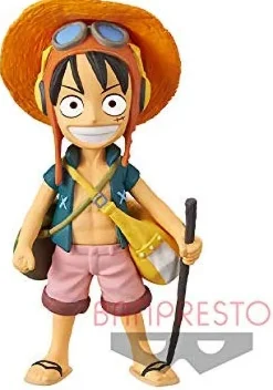 Online Banpresto One Piece - World Collectable Figure - Treasure Rally IV - Luffy - Nico Robin - Mini Merry (ver. 2) - Luffy Gear 4 - Bullet (haki) - Set of 5 Figures