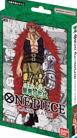 New Bandai One Piece Trading Card Game - Worst Generation - ST-02 - Starter Deck - Japanese Ver