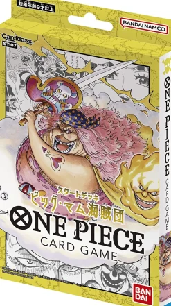 Clearance Bandai One Piece Trading Card Game - Big Mom Pirates - ST-07 - Starter Deck - Japanese Ver
