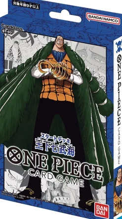 Bandai One Piece Trading Card Game - Seven Warlords of the Sea - ST-03 - Starter Deck - Japanese Ver Discount