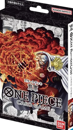 Bandai One Piece Trading Card Game - Absolute Justice - ST-06 - Starter Deck - Japanese Ver