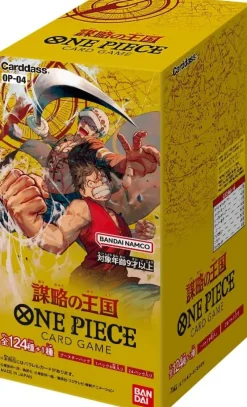 Bandai One Piece Trading Card Game - Kingdoms of Intrigue - OP-04 - Booster Box - Japanese Ver Hot