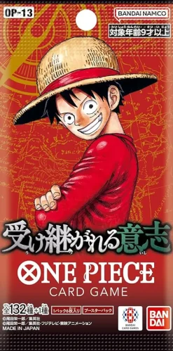 Discount Bandai One Piece Trading Card Game - CARRYING ON HIS WILL (OP-13) - Booster Box ( 24 boosters) - Japanese Ver