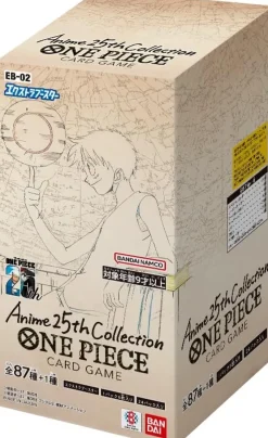Clearance Bandai ONE PIECE Trading Card Game - EXTRA BOOSTER - Anime 25th Collection - [EB02] - Japanese Ver