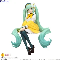 Discount FuRyu as Manufacturer Piapro Characters - Hatsune Miku - Flower Fairy - Noodle Stopper Figure - Lily, White (FuRyu)