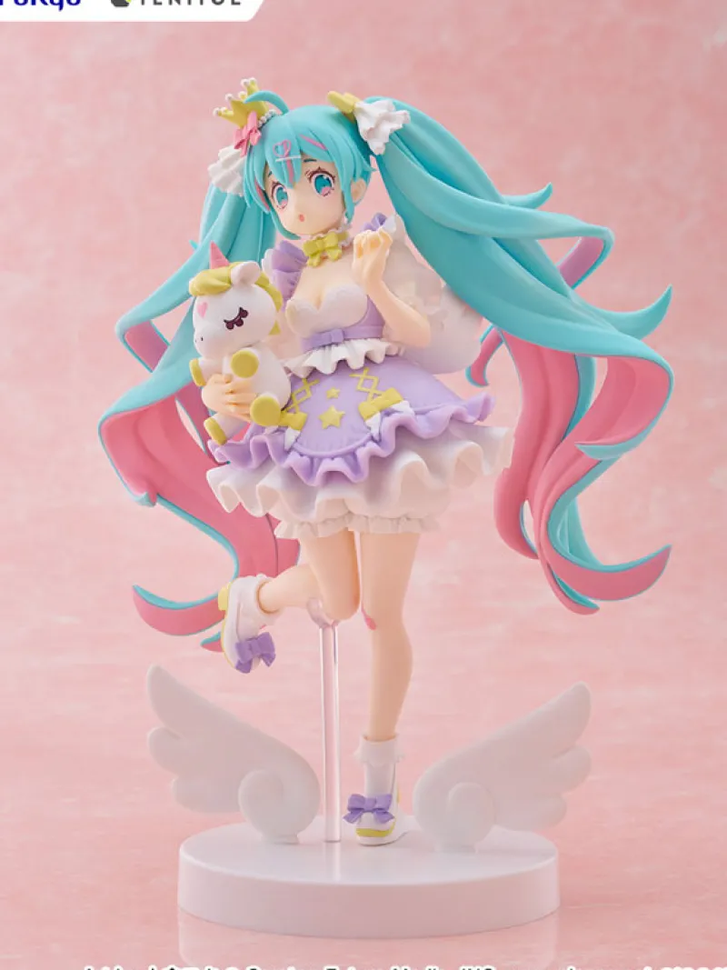 FuRyu as Manufacturer Piapro Characters - Hatsune Miku - Tenitol - Yumekawa Princess, Lavender Ver. (FuRyu) Clearance