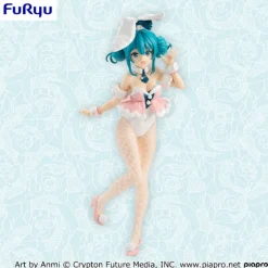 FuRyu Piapro Characters - Hatsune Miku - BiCute Bunnies - White Bunny Baby Pink Ver. New