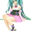 FuRyu Piapro Characters - Hatsune Miku - Flower Fairy - Noodle Stopper Figure - Asagao, Pink ver. New