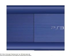 Hot Sony Computer Entertainment PlayStation3 New Slim Console (250GB Azurite Blue Model) - 110V
