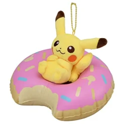 New Pokemon Center Pocket Monsters - Pikachu - Plush Mascot - Pokémon's Tropical Sweets - Drink Holder