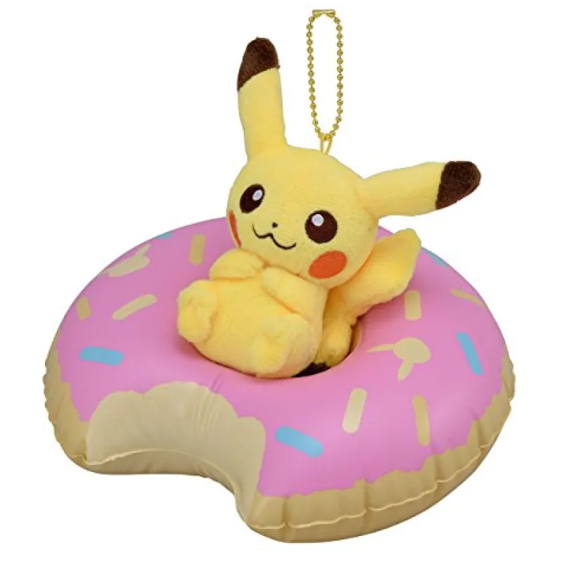 New Pokemon Center Pocket Monsters - Pikachu - Plush Mascot - Pokémon's Tropical Sweets - Drink Holder