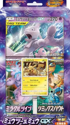 Pokemon Trading Card Game - Sun & Moon: Mewtwo and Mew - Special Jumbo Card Pack - Japanese Ver. Sale