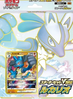 Pokemon Trading Card Game - Sword & Shield Starter Set - VSTAR Lucario - Japanese Ver. Hot
