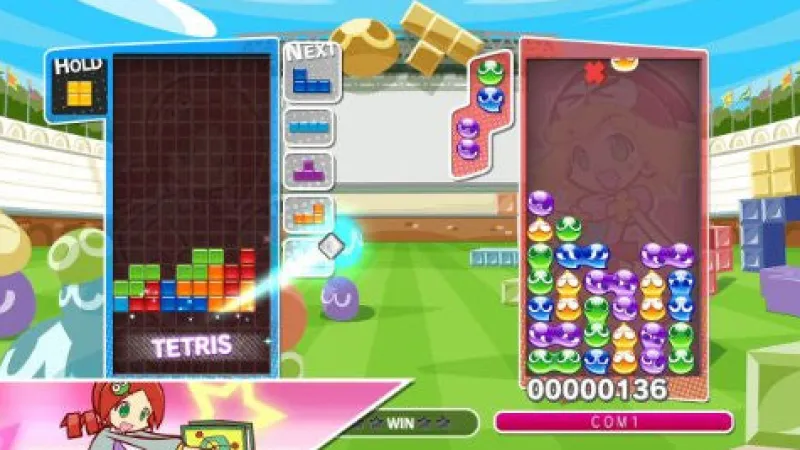 Hot Sega Puyo Puyo Tetris