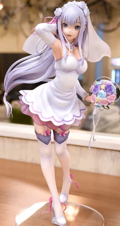 Phat Company Re:Zero kara Hajimeru Isekai Seikatsu - Emilia - 1/7 - Wedding Ver. - 2024 Re-release New
