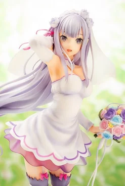 Phat Company Re:Zero kara Hajimeru Isekai Seikatsu - Emilia - 1/7 - Wedding Ver. - 2024 Re-release New