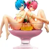 New Bandai Spirits Re:Zero kara Hajimeru Isekai Seikatsu - Ram - Rem - Ichiban Kuji Re:Zero kara Hajimeru Isekai Seikatsu - Amaai Haru ga kita! Dore kara taberu? - Pudding à la Mode