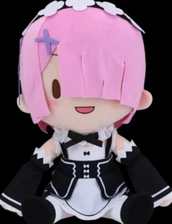 Best SEGA Re:Zero kara Hajimeru Isekai Seikatsu - Ram - Fuwa Puchi Plush (L)
