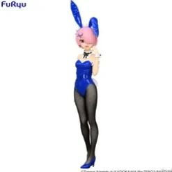 Outlet FuRyu Re:Zero kara Hajimeru Isekai Seikatsu - Ram - BiCute Bunnies - Blue ver.