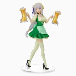 SEGA Re:Zero kara Hajimeru Isekai Seikatsu - Emilia - SPM Figure - Oktoberfest Ver. New