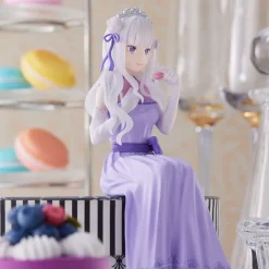SEGA Re:Zero kara Hajimeru Isekai Seikatsu - Emilia - Premium Chokonose Figure - Lost in Memories, Dressed-Up Party Ver.