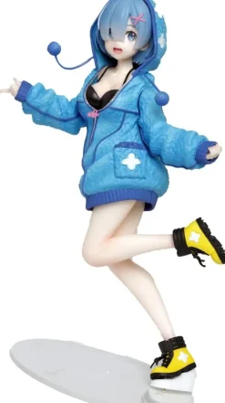 Clearance Taito Re:Zero kara Hajimeru Isekai Seikatsu - Rem - Precious Figure - Fluffy Parka Ver.