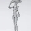 Outlet Bandai Spirits S.H.Figuarts - Body-chan - Ken Sugimori Edition - DX Set - Gray Color Ver. - 2023 Re-release
