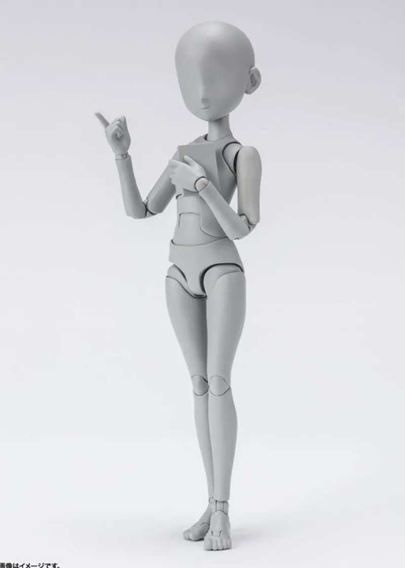 Outlet Bandai Spirits S.H.Figuarts - Body-chan - Ken Sugimori Edition - DX Set - Gray Color Ver. - 2023 Re-release