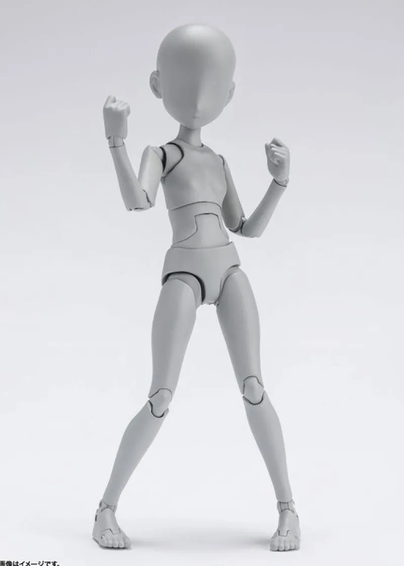 Outlet Bandai Spirits S.H.Figuarts - Body-chan - Ken Sugimori Edition - DX Set - Gray Color Ver. - 2023 Re-release