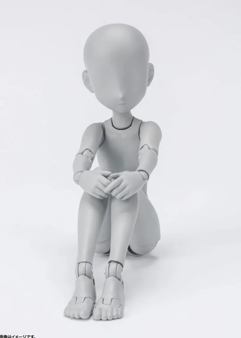 Outlet Bandai Spirits S.H.Figuarts - Body-chan - Ken Sugimori Edition - DX Set - Gray Color Ver. - 2023 Re-release